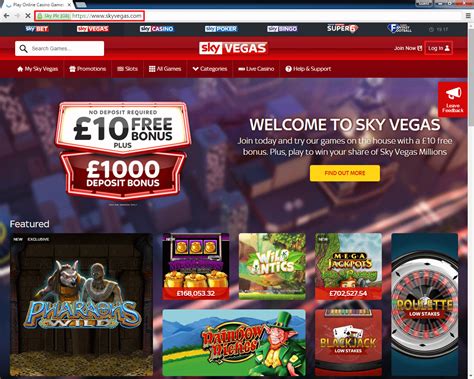 sky vegas log in.